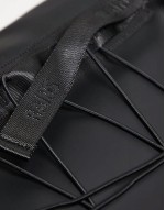 Trail waterproof rolltop tote bag in black